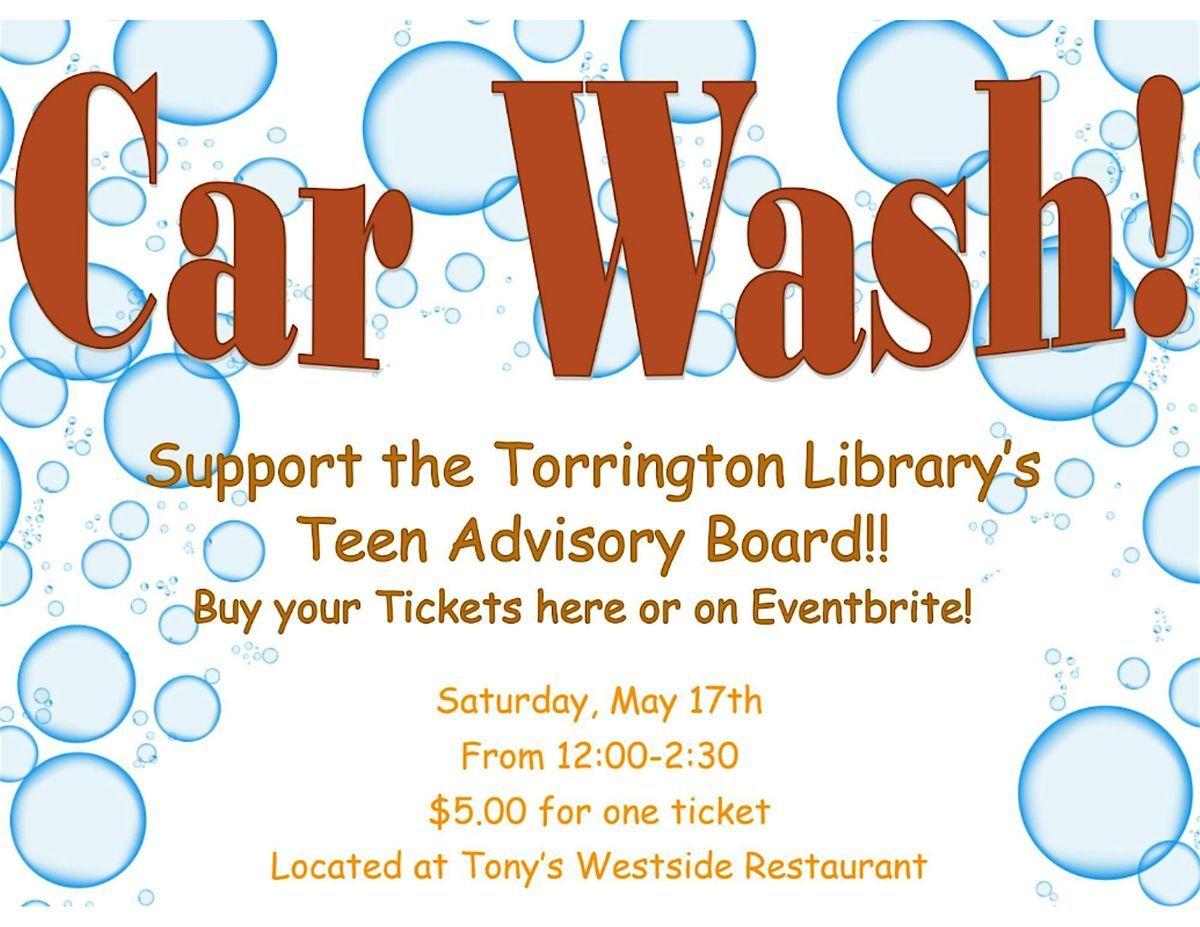 TAB Fundraiser: Car Wash