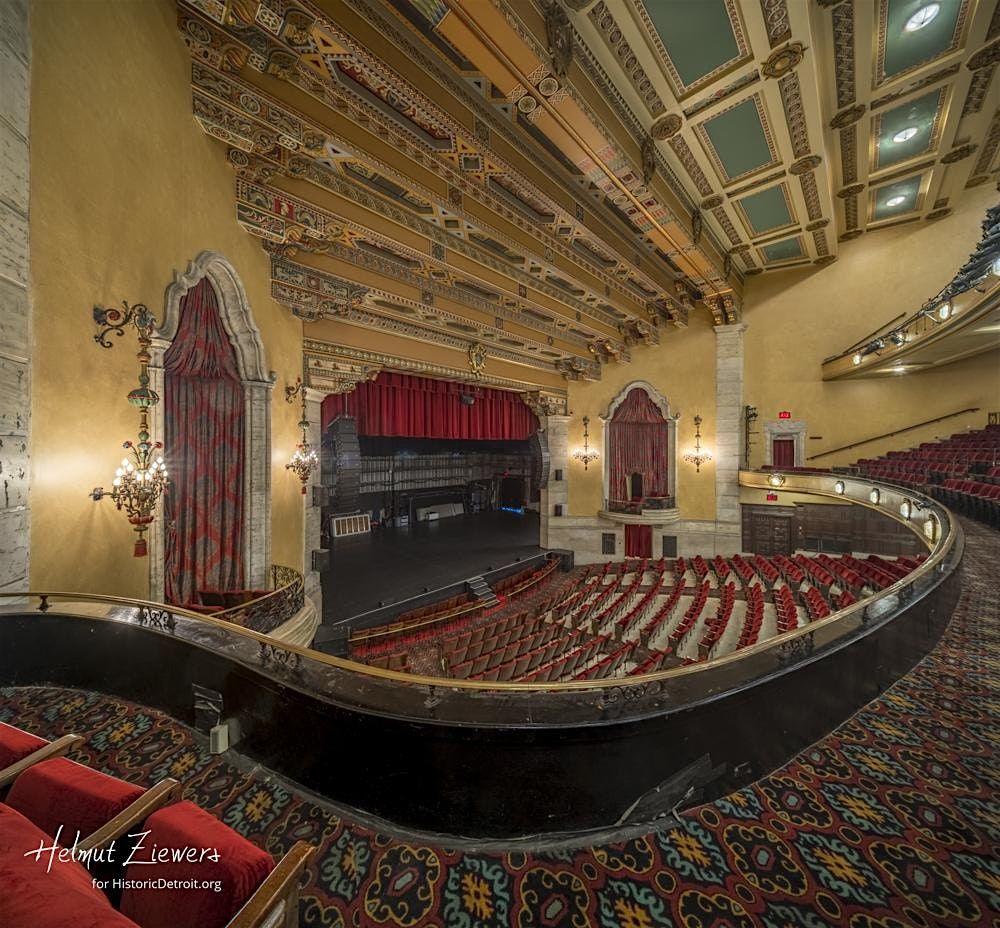 Join us for guided tour of Detroit's Music Hall