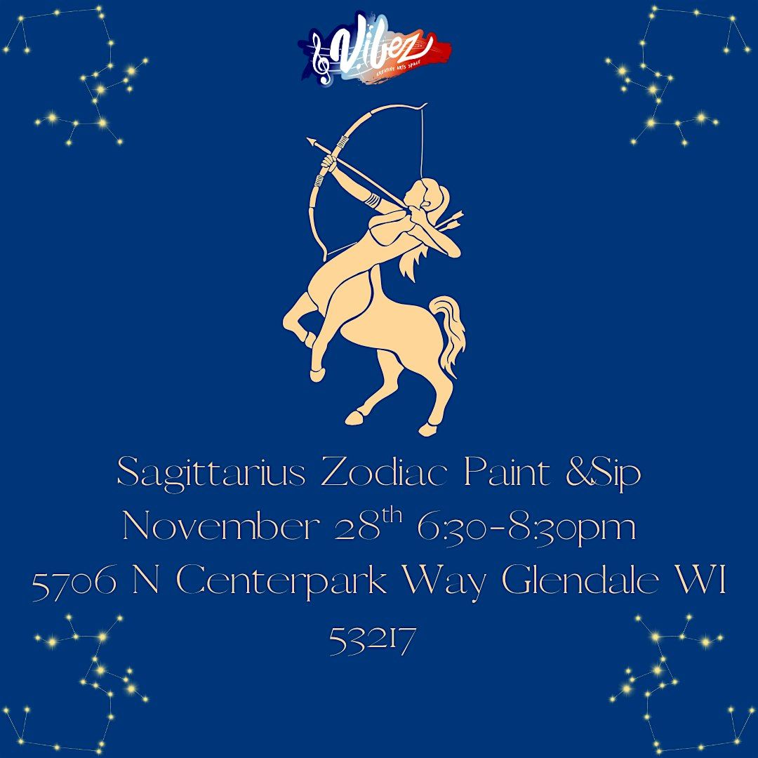 Sagittarius Paint & Sip