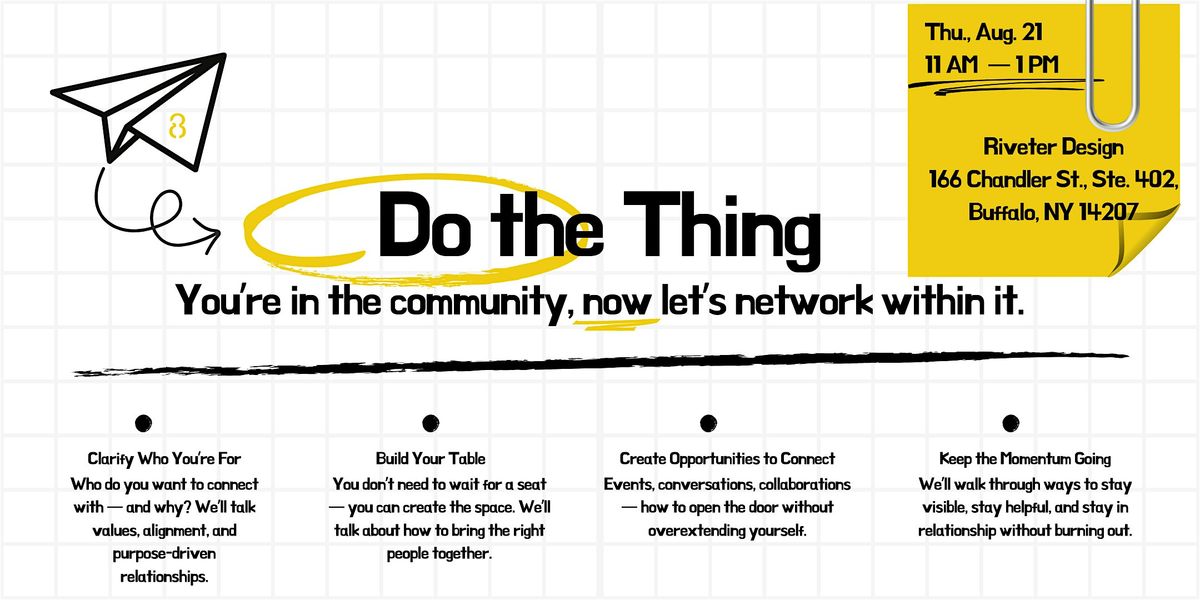 Clinic: Do the Thing