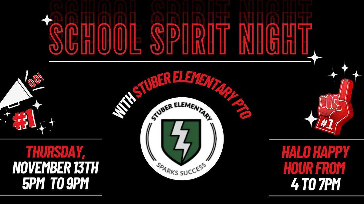 School Spirit Night at Halo - Stuber Elementary PTO