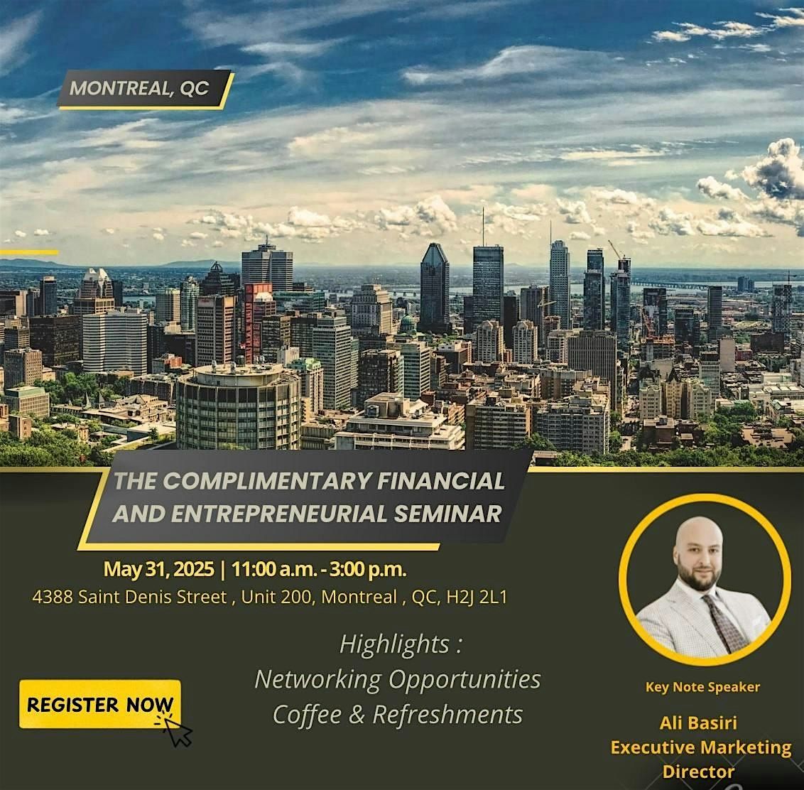 The Complimentary Financial and Entrepreneurial Seminar