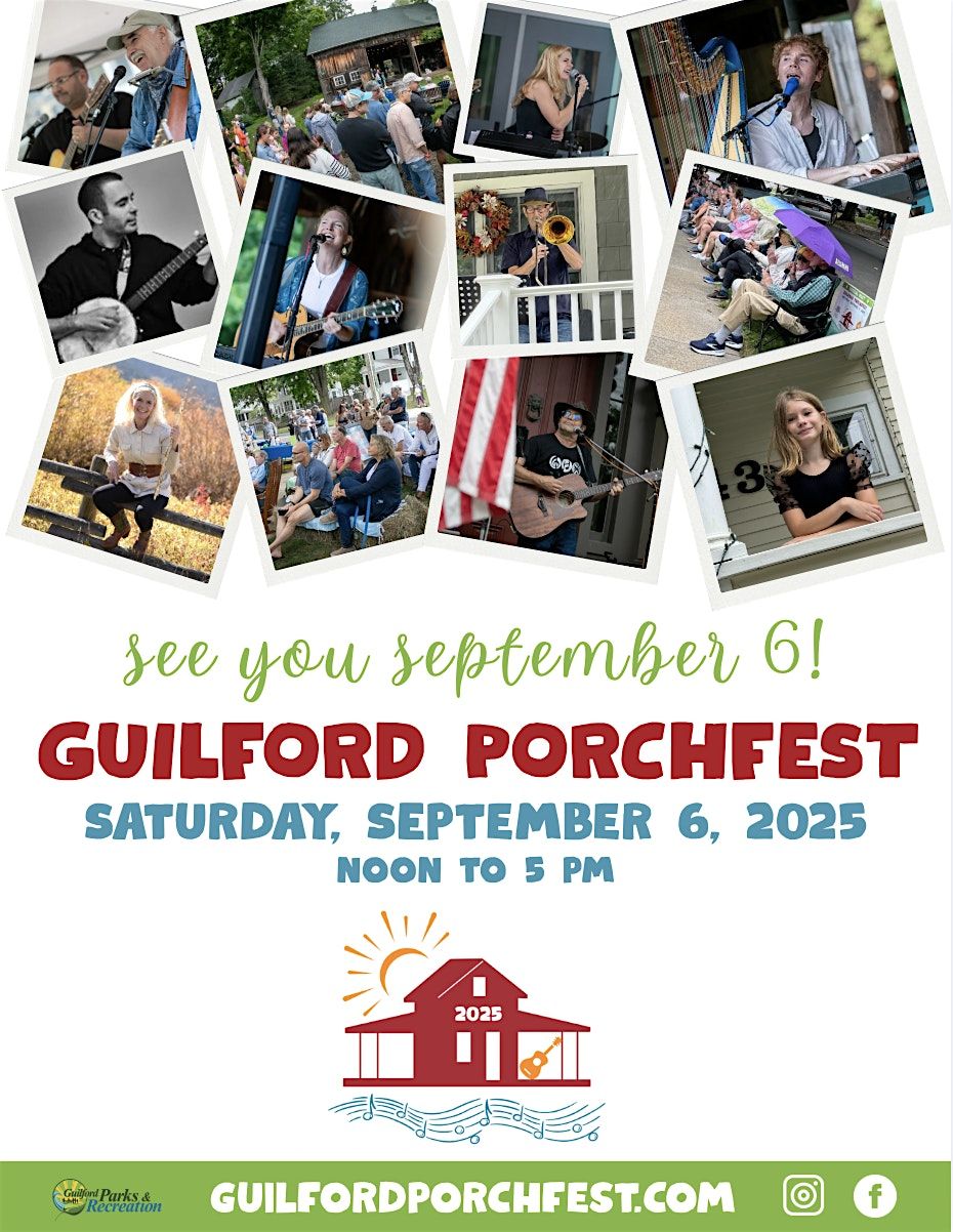 Guilford Porchfest 2025
