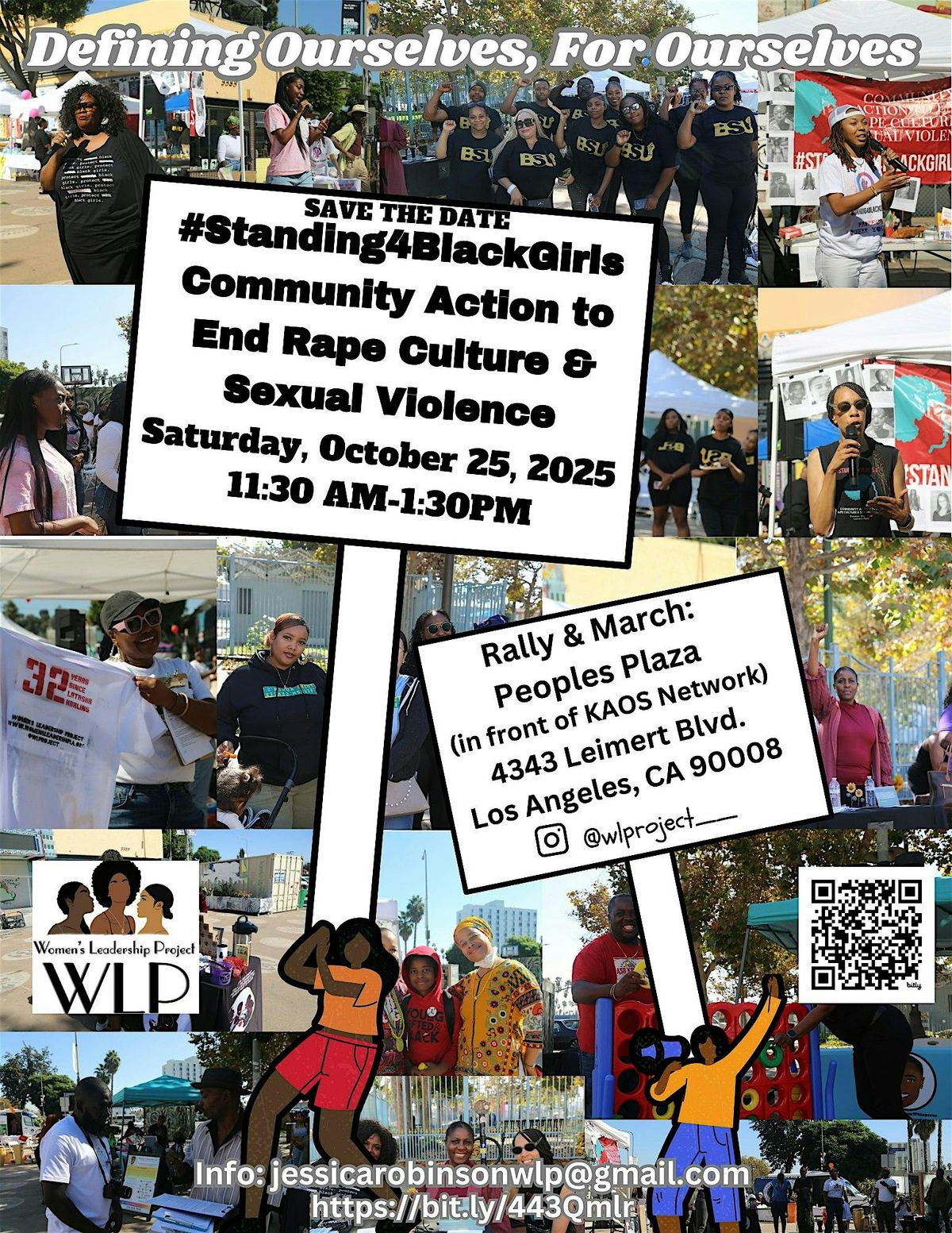 #Standing4BlackGirls Community Action to End Rape Culture & Sexual Violence
