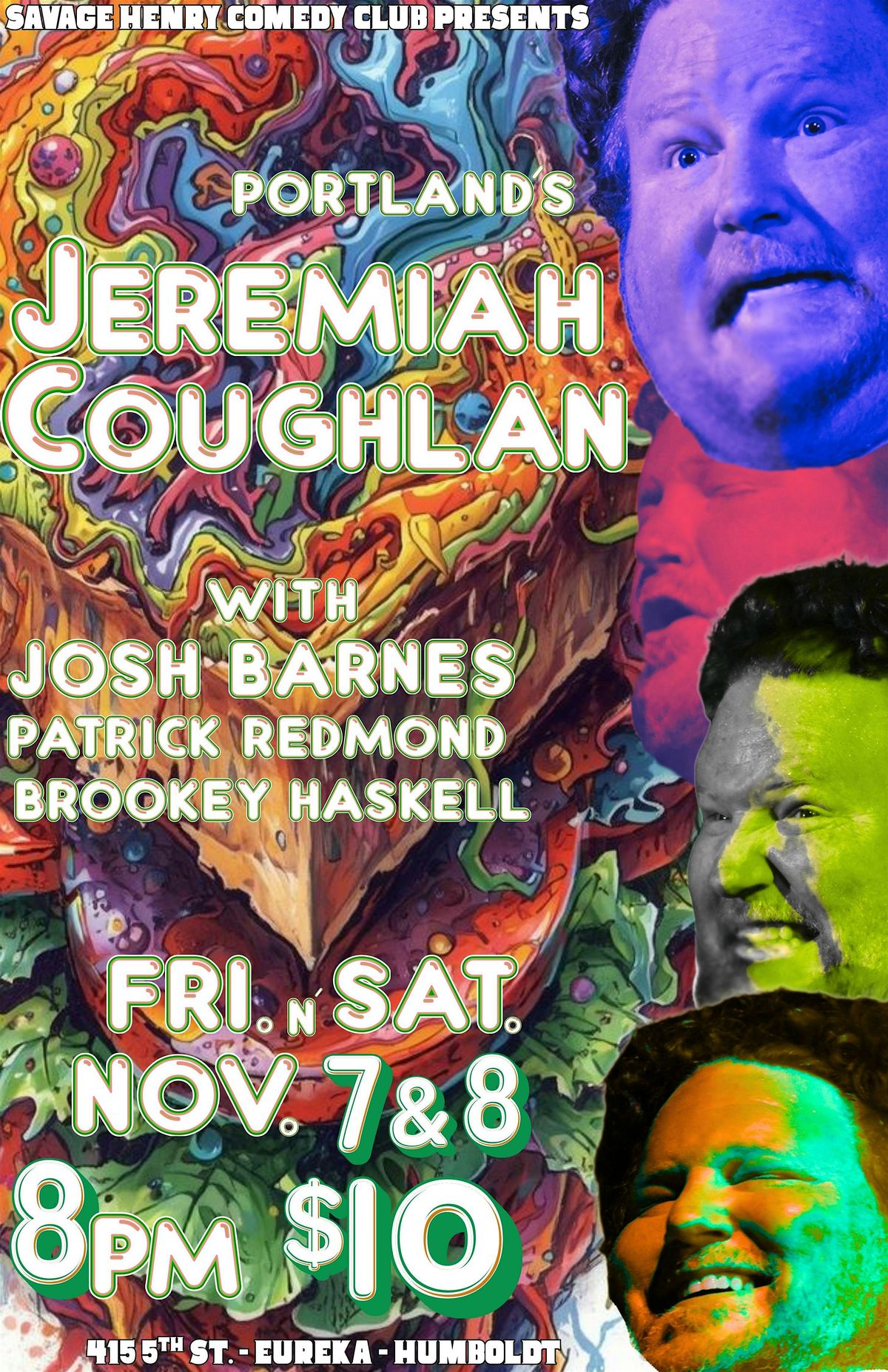 Portland's Jeremiah Coughlan headlines the Club