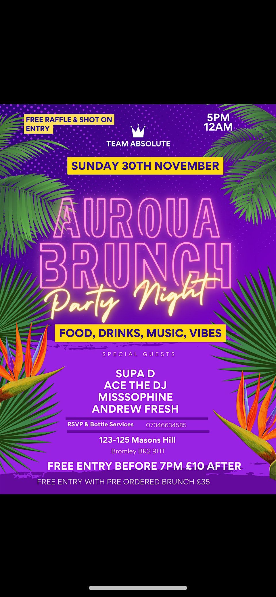 Auroua Brunch