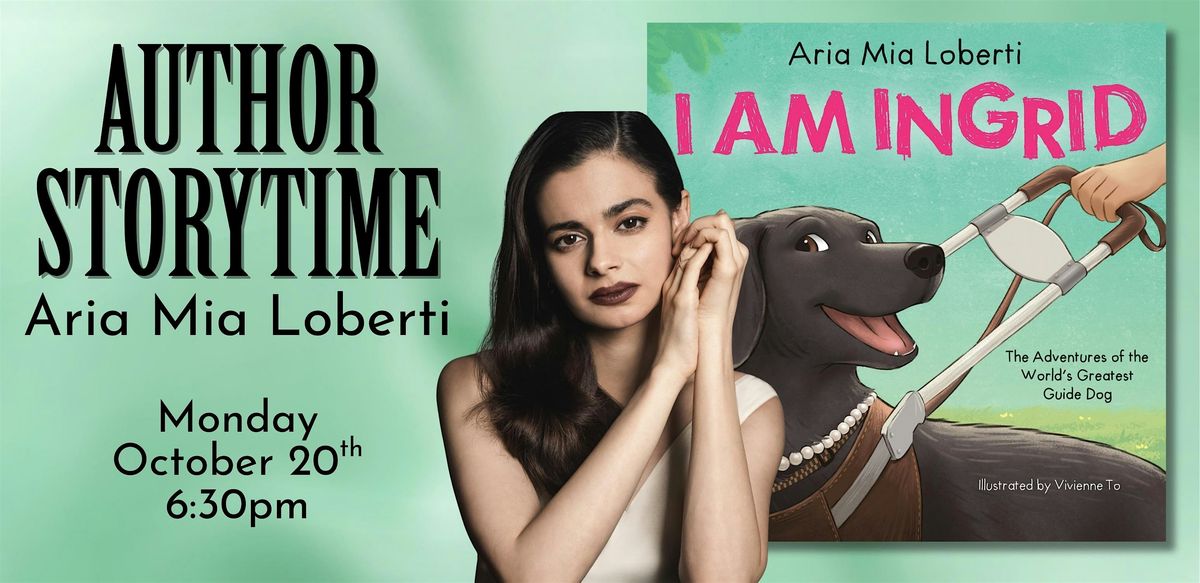 Author Storytime with Aria Mia Loberti