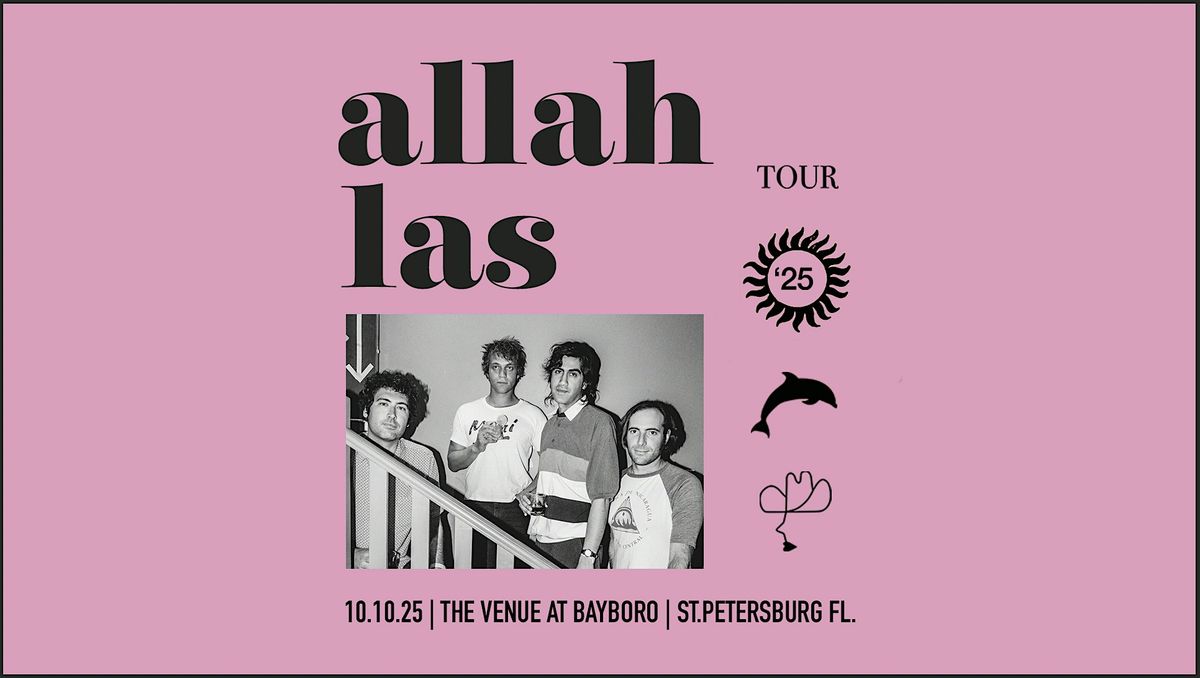 Allah-Las Tour 2025 at the Venue at Bayboro St.Petersburg Florida