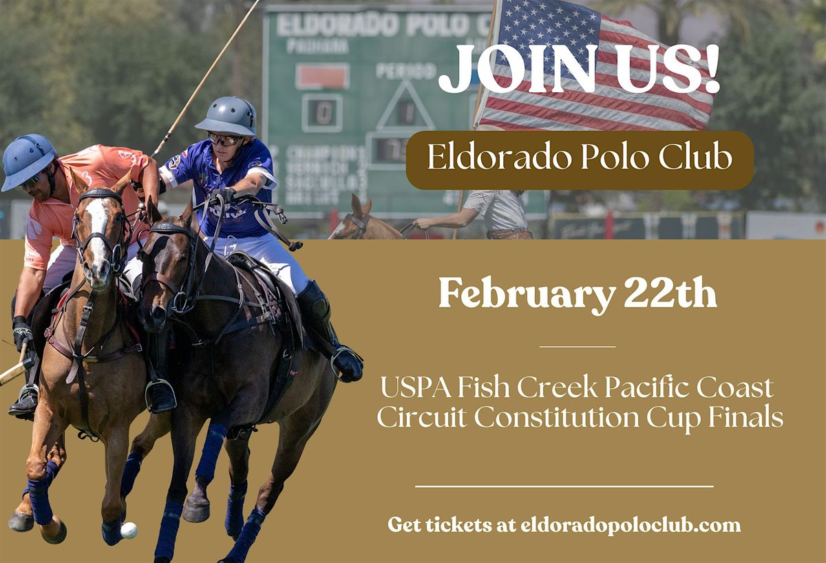 GENERAL TAILGATING - Sunday Polo -  Indio, CA - 2\/22