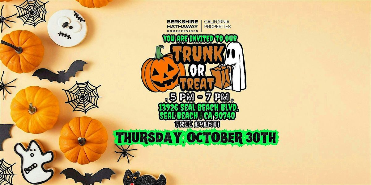 Free Trunk or Treat Event in Seal Beach
