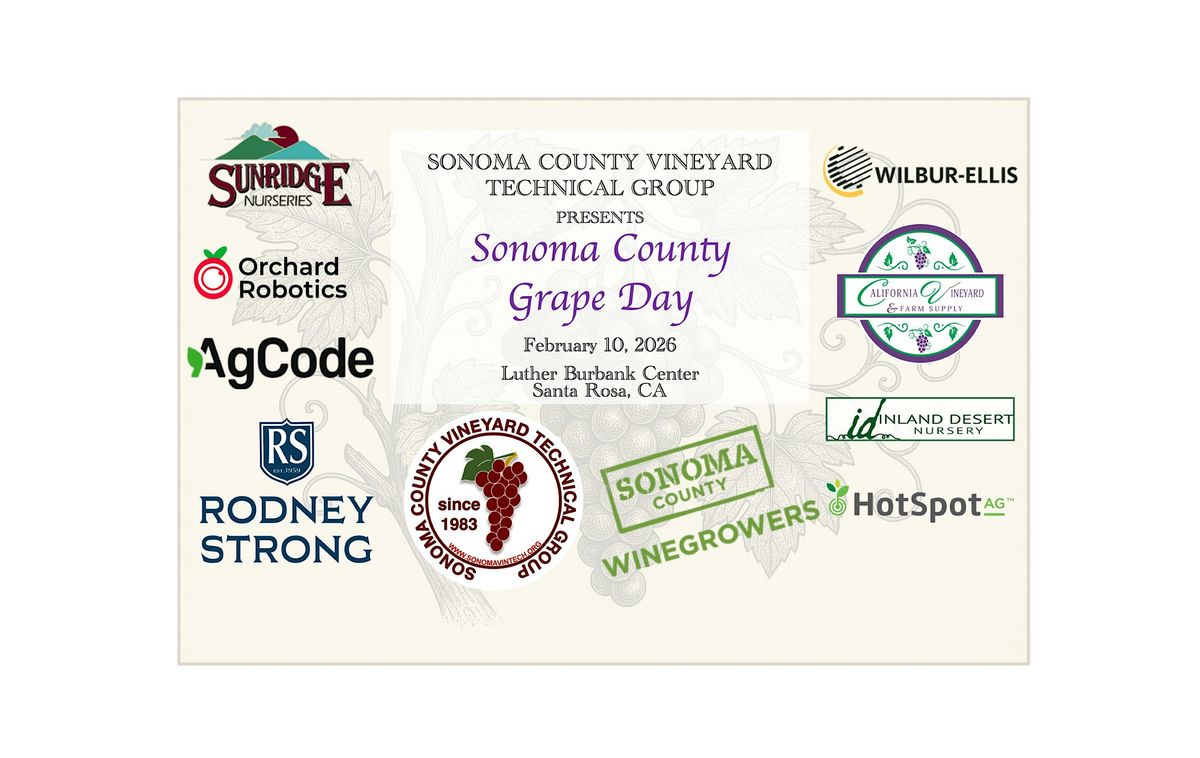 2026 Sonoma County Grape Day