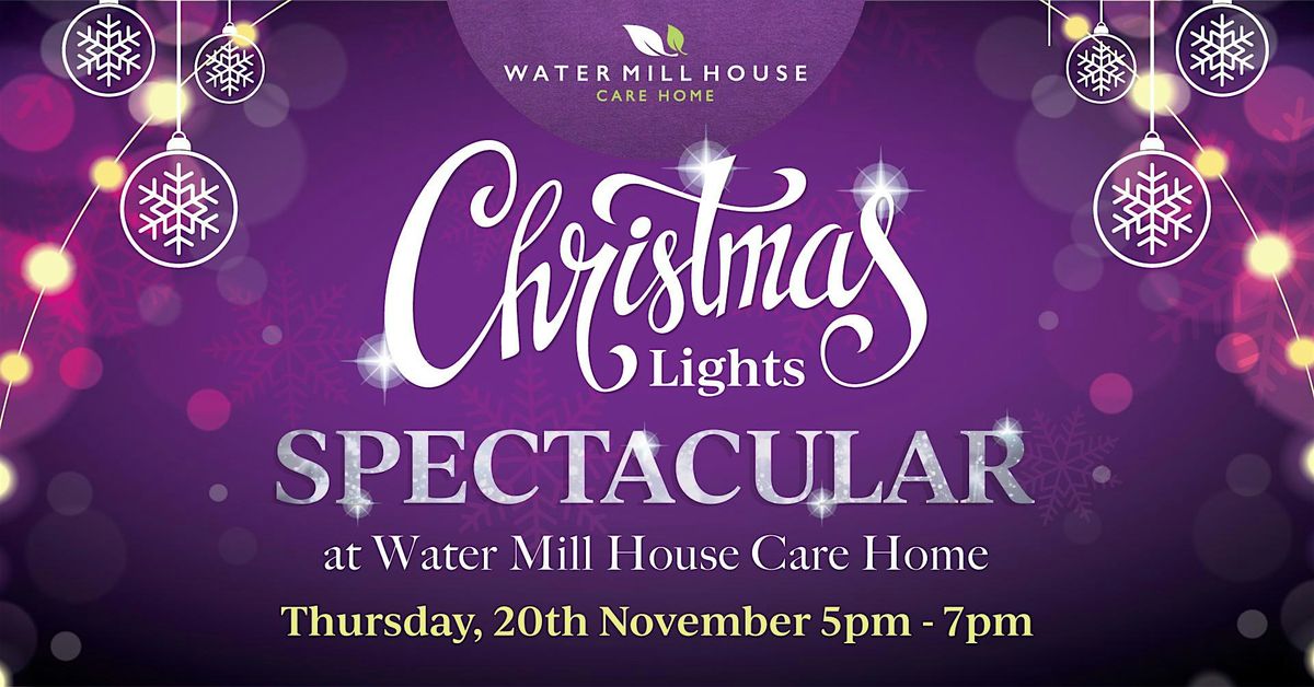Christmas Lights Spectacular at Water Mill House