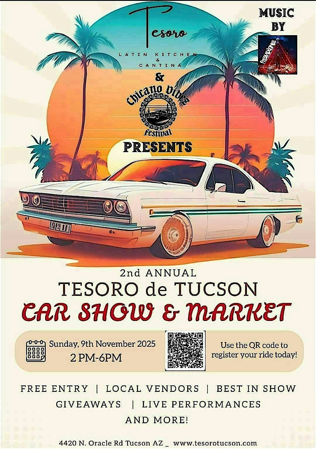Tesoro de Tucson: 2nd Annual Car Show & Market