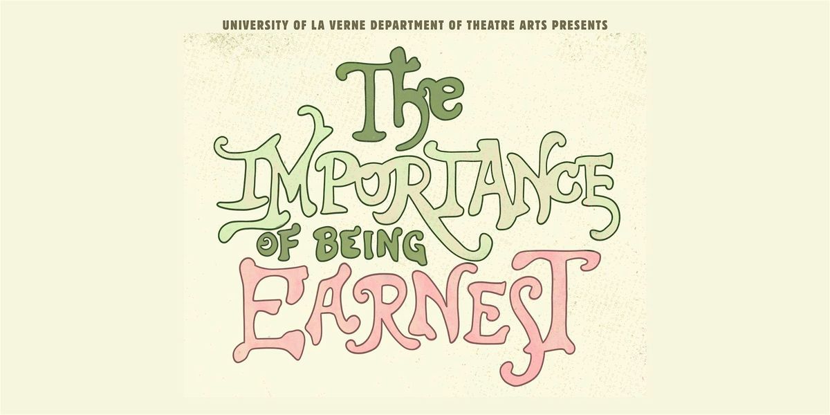 The Importance of Being Earnest