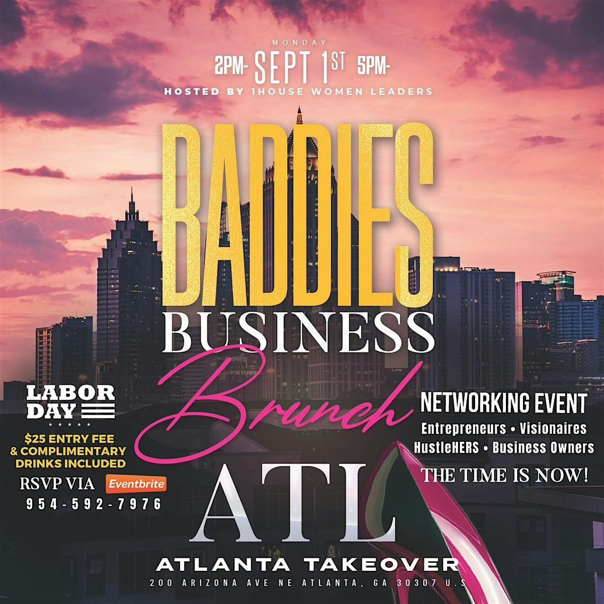 Atlanta Baddies Business Brunch | Network, Sip & Level Up\u2728