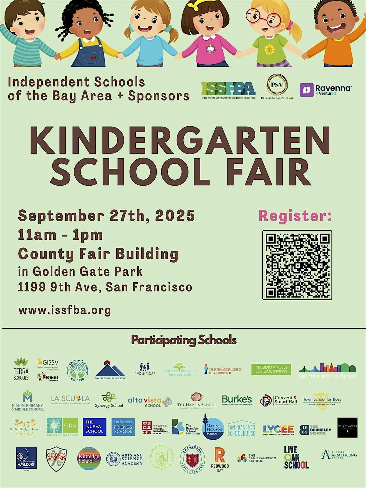 Independent Schools of the Bay Area: SF Kindergarten Admissions Fair