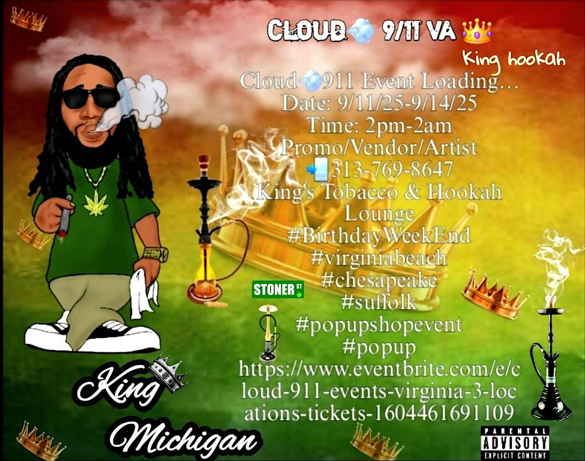 Cloud 9\/11 VA Royal Experience (Chesapeake Virginia 1 of 3 Locations)