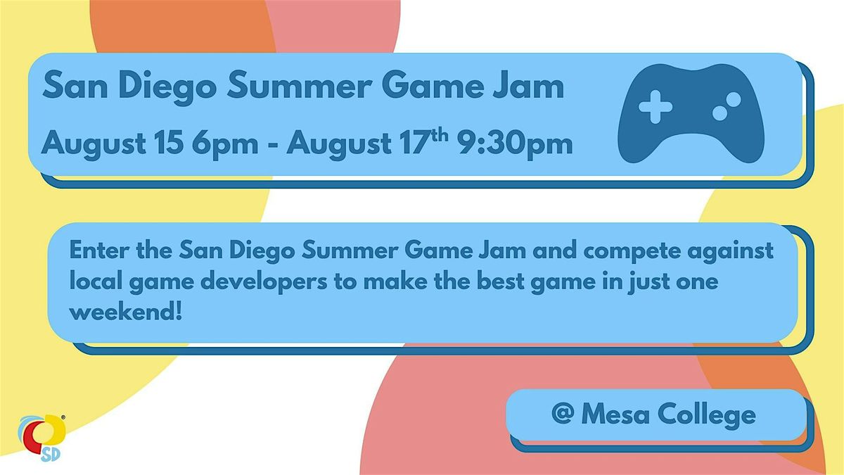 San Diego Summer Game Jam 2025