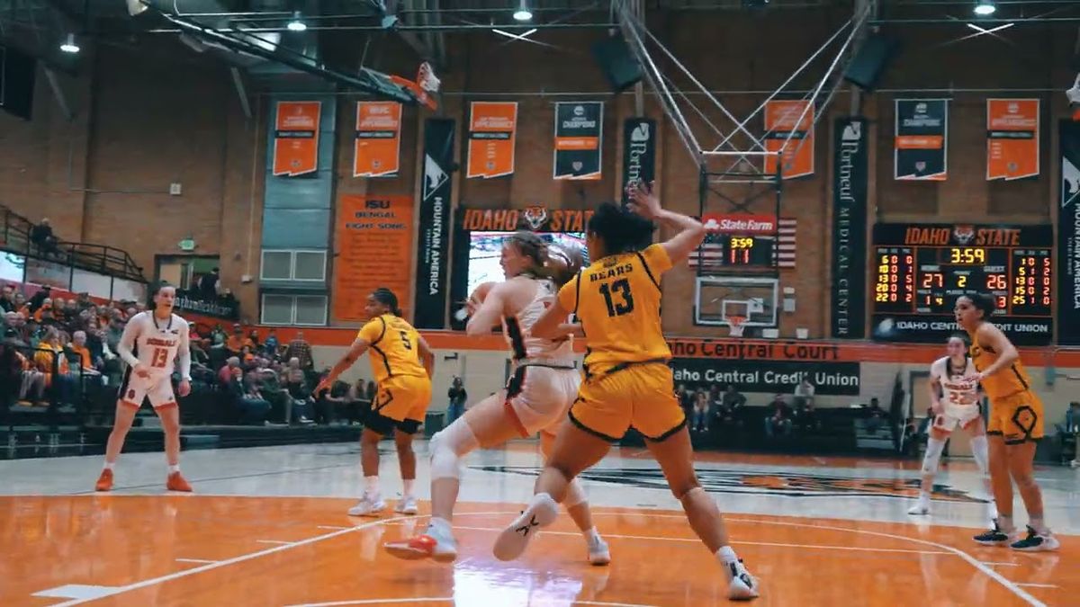 Parking Northern Arizona Lumberjacks at Idaho State Bengals Womens Basketball