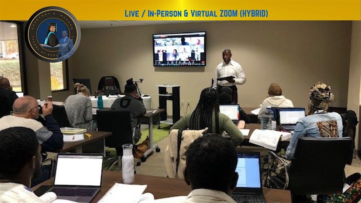 Evening Pre-license Course - LIVE \/ In-Person & Virtual (Mon, Tues, Thurs)