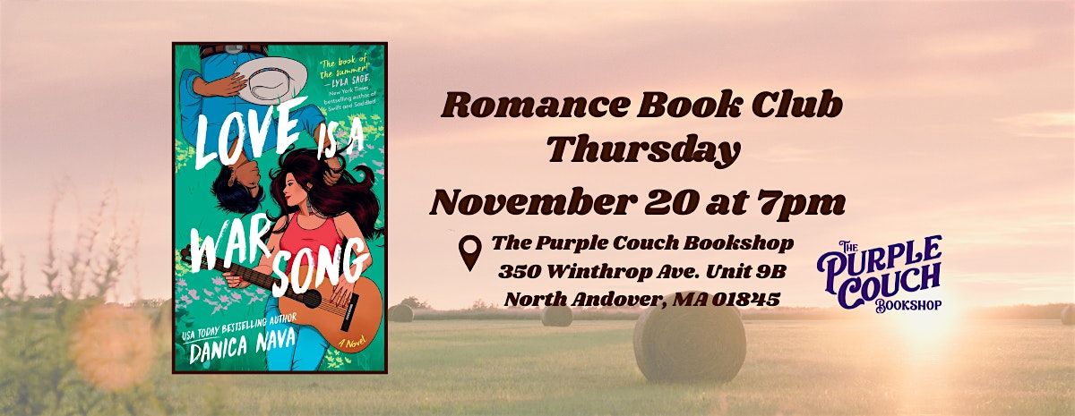 Romance Book Club - Love is a War Song