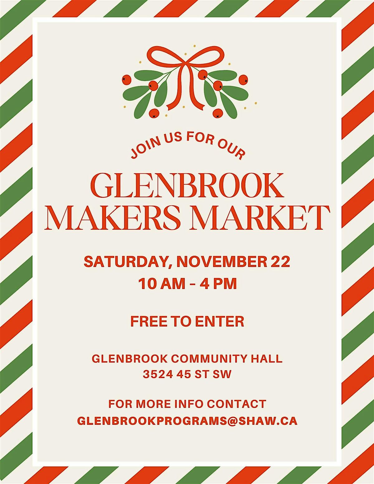 Glenbrook Holiday Makers Market 2025