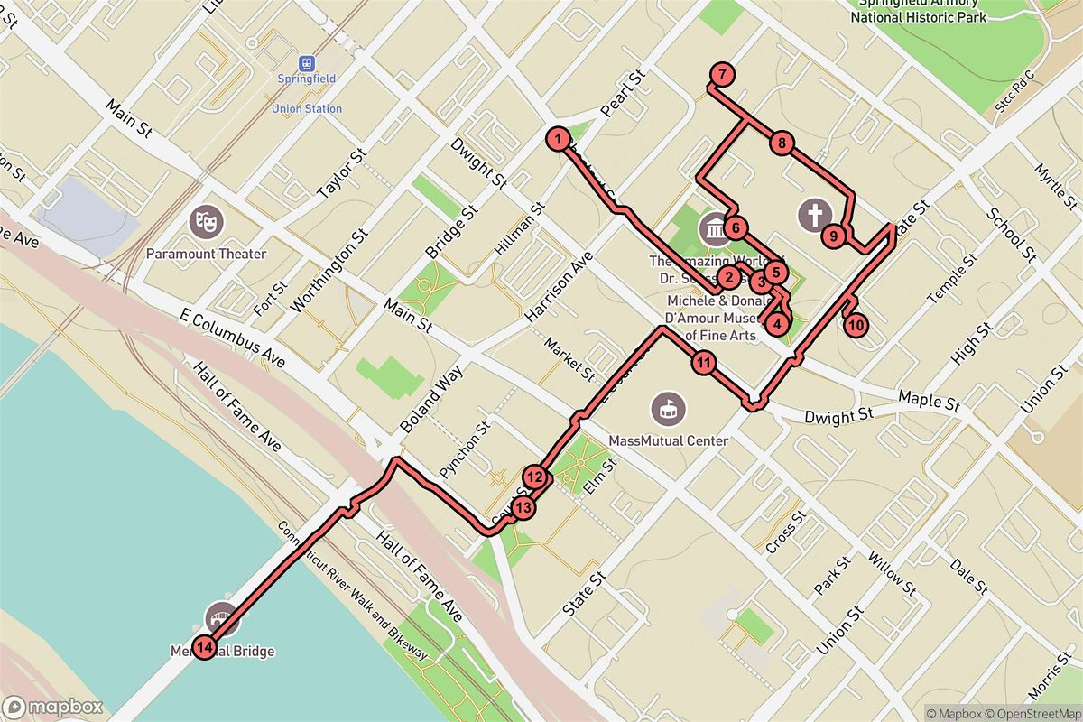 Springfield Audio Tour: Art, Faith & Icons of Metro Center