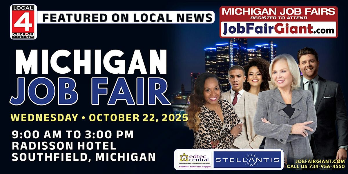 Michigan Career Job Fair November 19, 2025