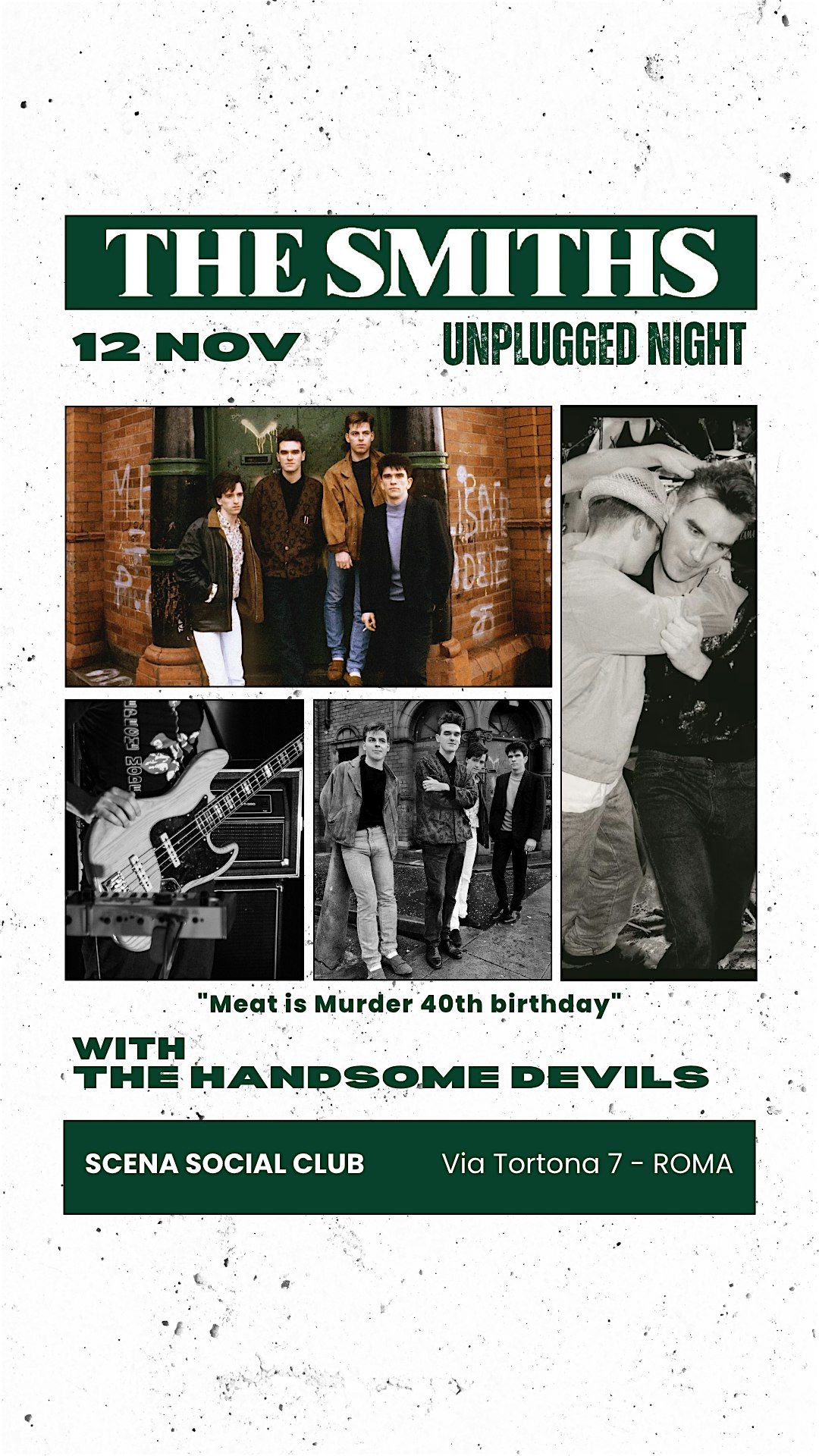 THE SMITHS night w\/ The Handsome Devils live