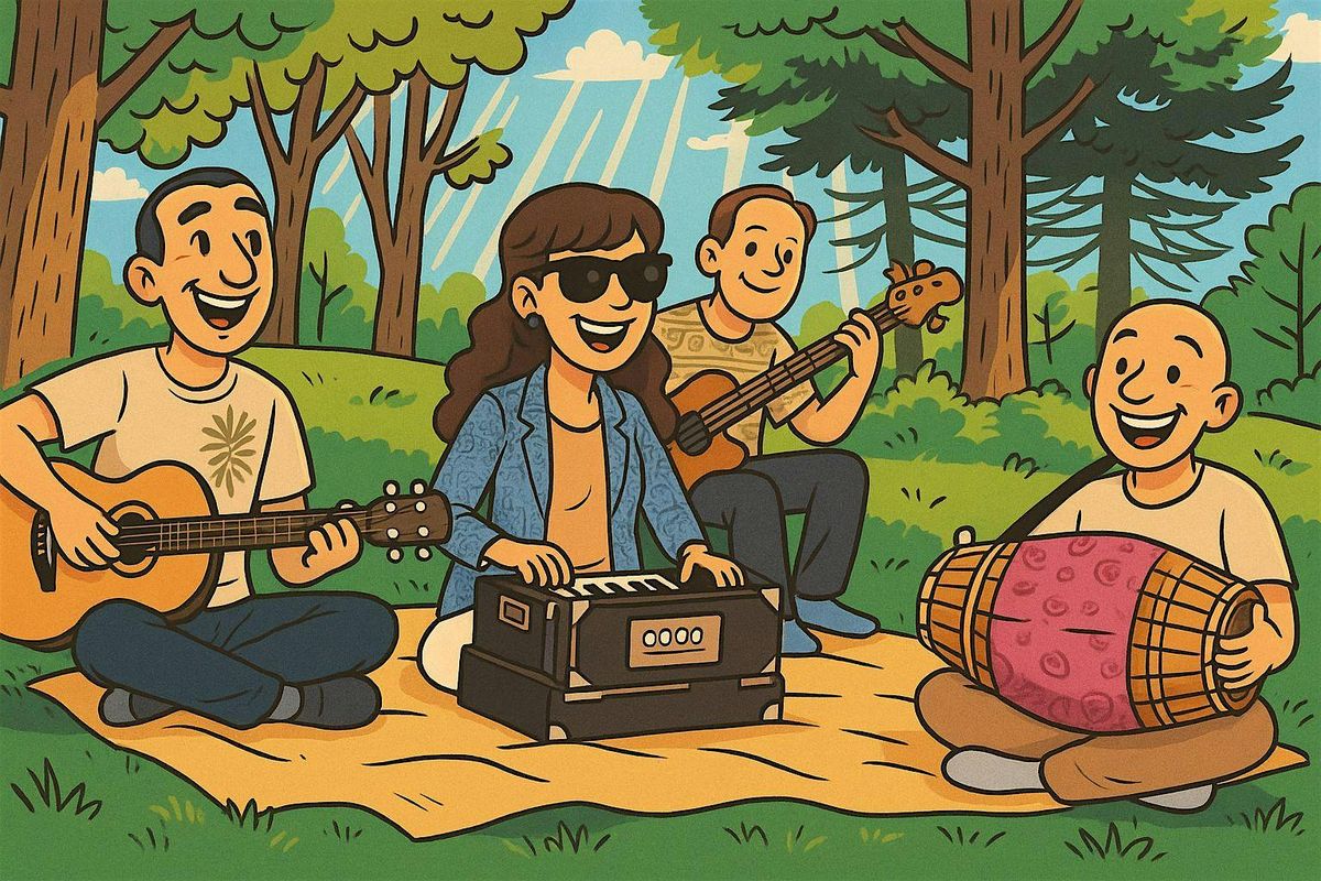 Kirtan Mantra Musique M\u00e9ditation Repas V\u00e9g\u00e9talien \/ Kirtan &  Vegan Meal