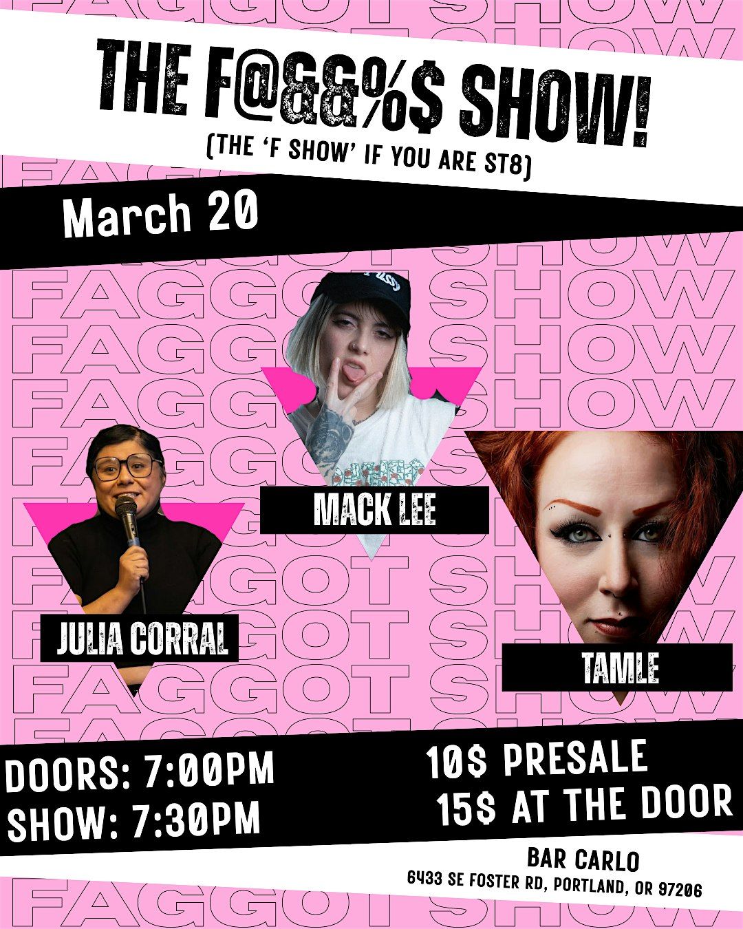 The F Show @BARCARLO