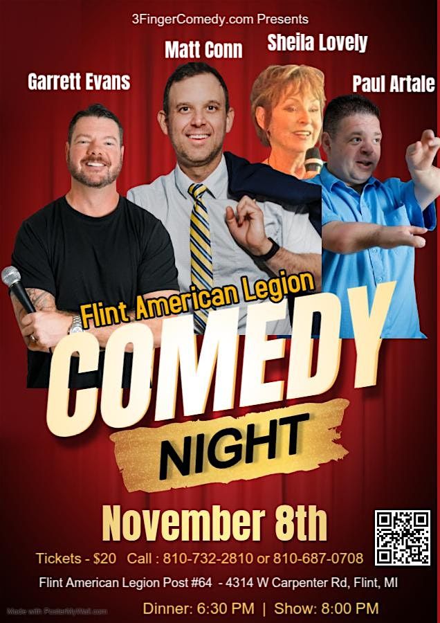 Flint American Legion Comedy Night
