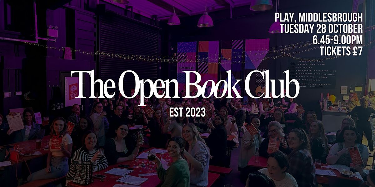 The Open Book Club | October 2025 | Play Middlesbrough