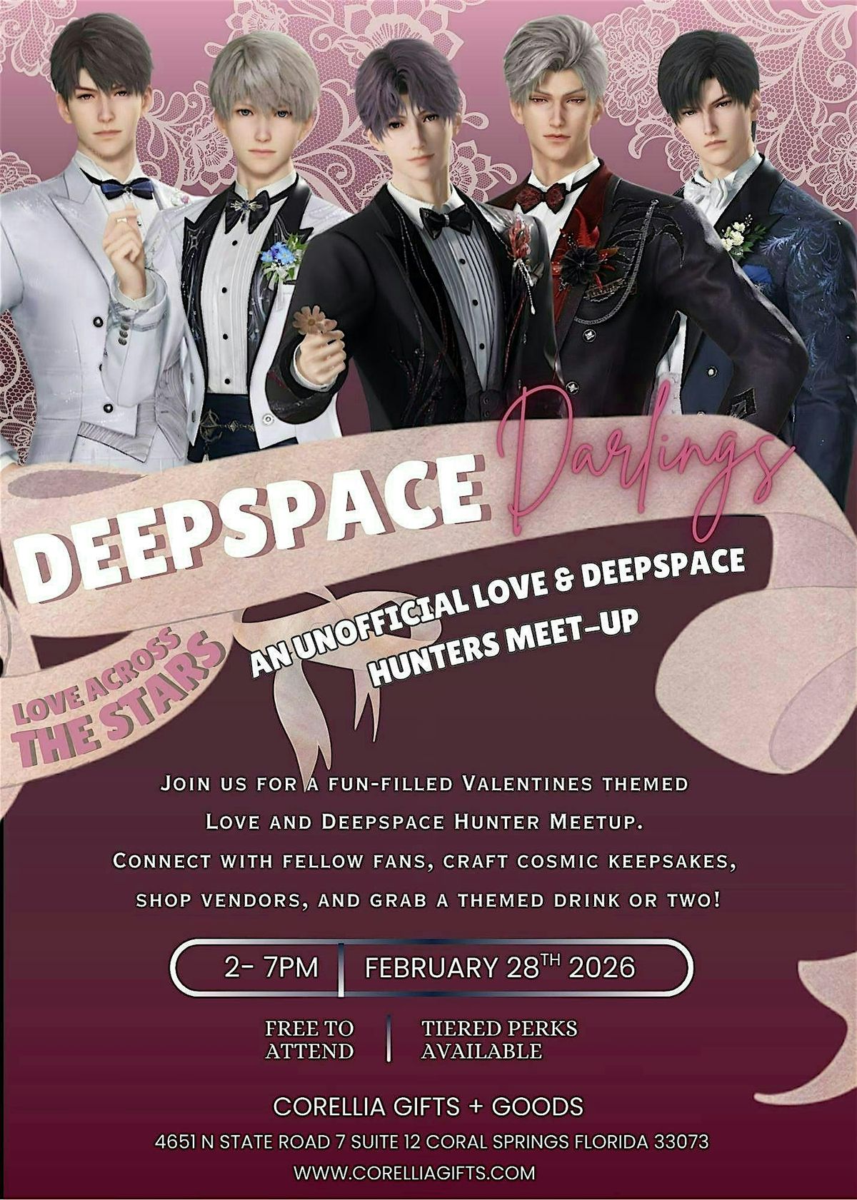Deepspace Darlings: Love Across The Stars Unofficial Love & Deepspace Event