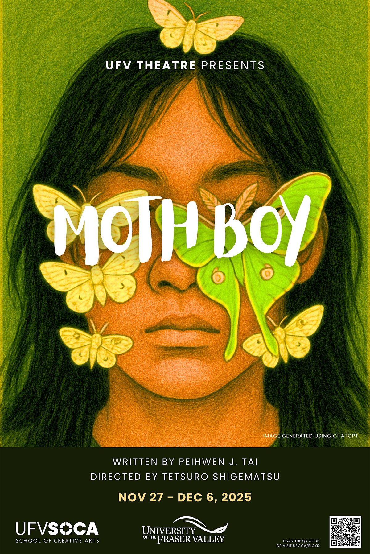 UFV Theatre Presents "Moth Boy"