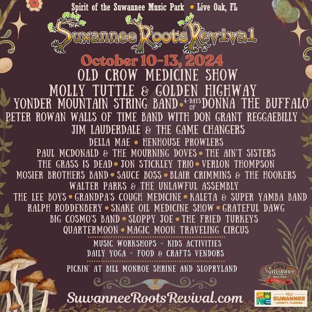 Suwannee Roots Revivial - Sunday