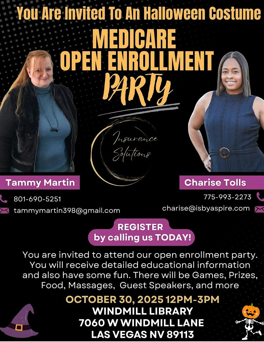 Medicare Open Enrollment Party