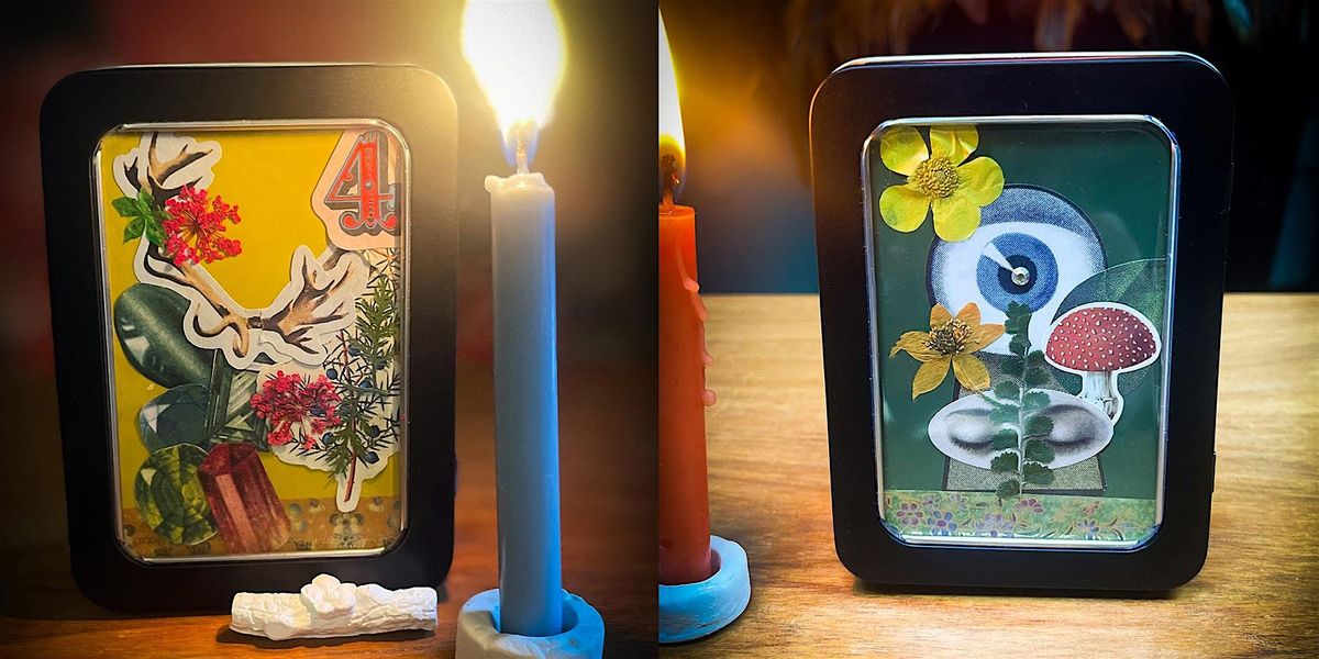 Therapeutic Art Workshop: Autumn Ember Soul Spark Tin