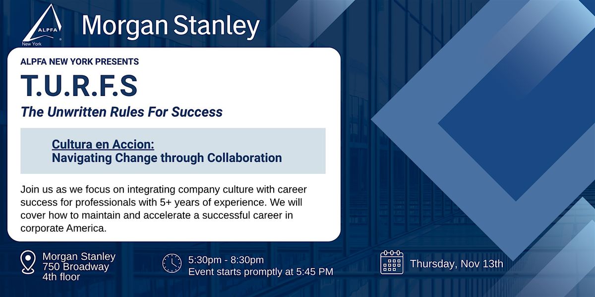 T.U.R.F.S. - The Unwritten Rules for Success