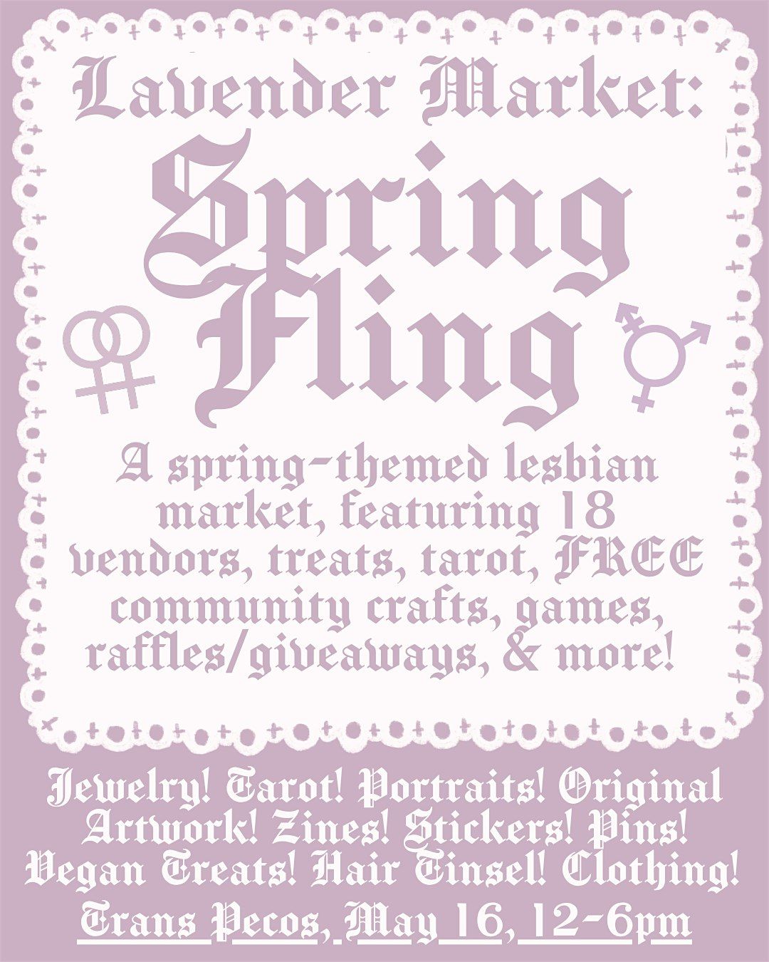 Lavender Market: Spring Fling