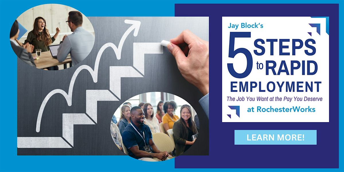 Get Hired Faster with 5 Steps Info Session (AT COLLEGE AVE)