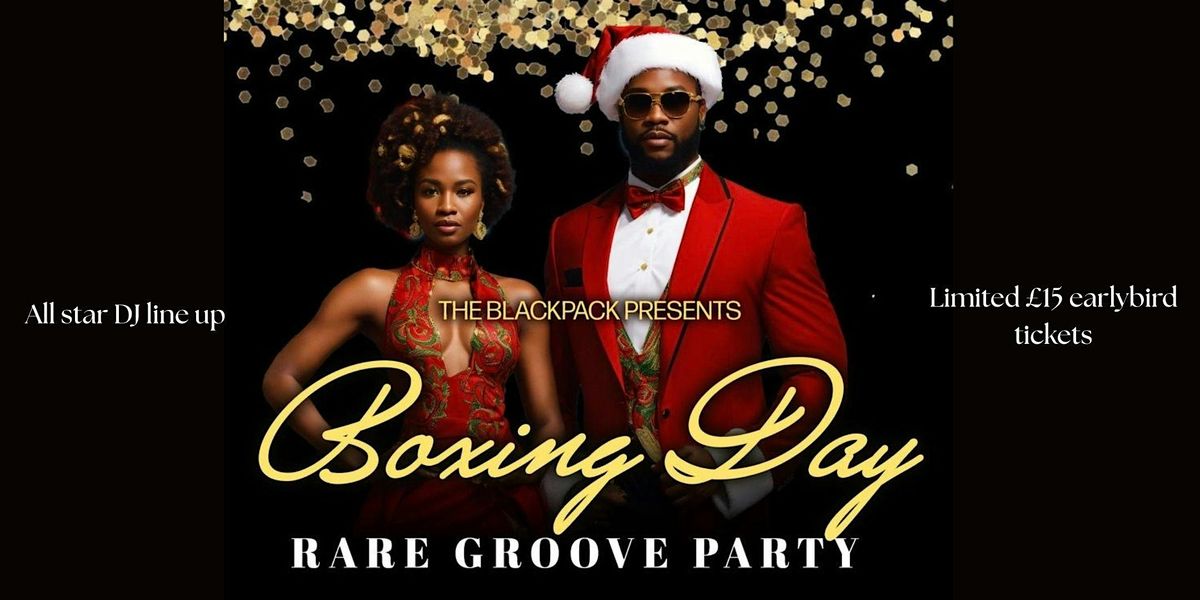 Boxing Day Rare Groove Party
