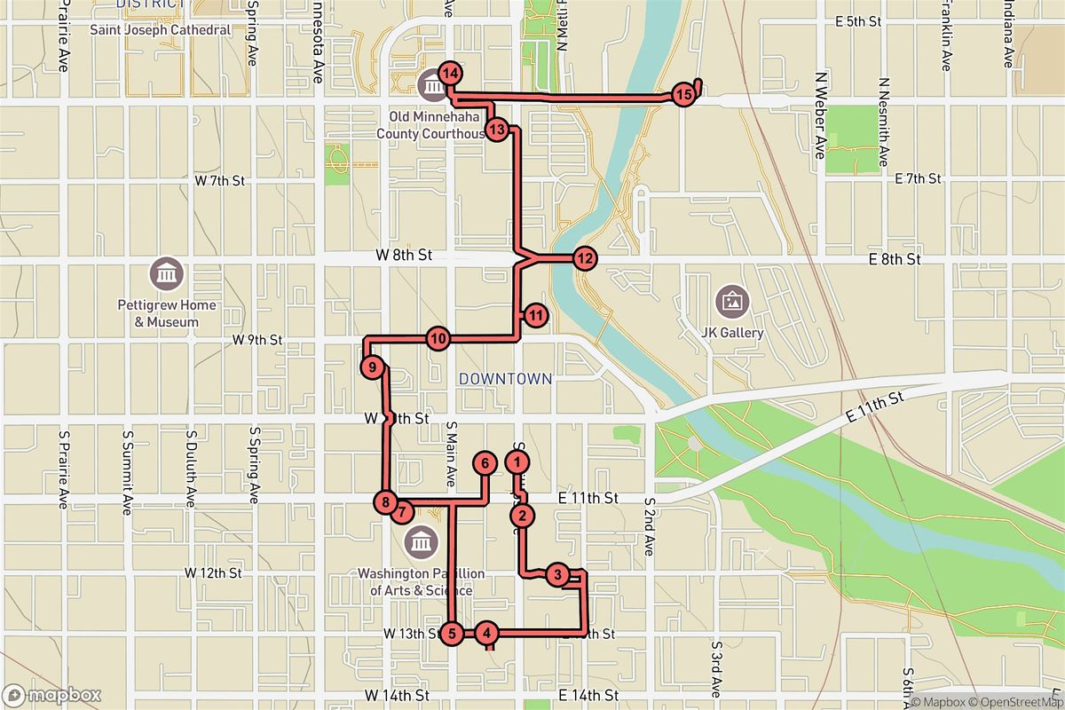 Sioux Falls Audio Tour: Echoes and Icons of Downtown Legends