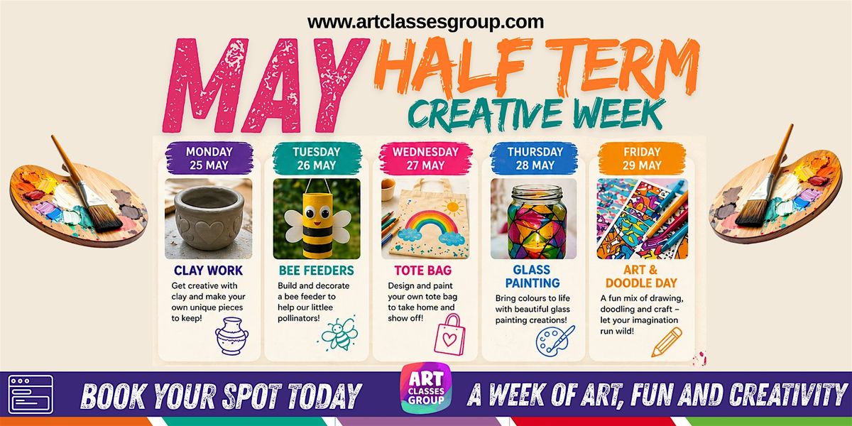 May Half Term Art Camp \u2013 5 Days of Creativity | Slough