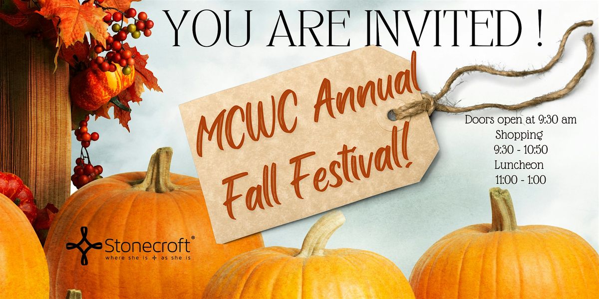 Annual Marietta Christian Women's Connection Fall Festival!