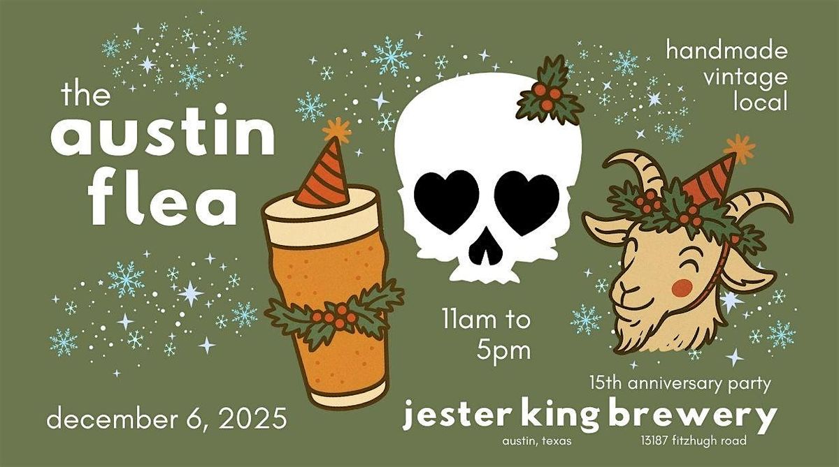 Austin Flea at Jester King Brewery's 15th Anniversary Party