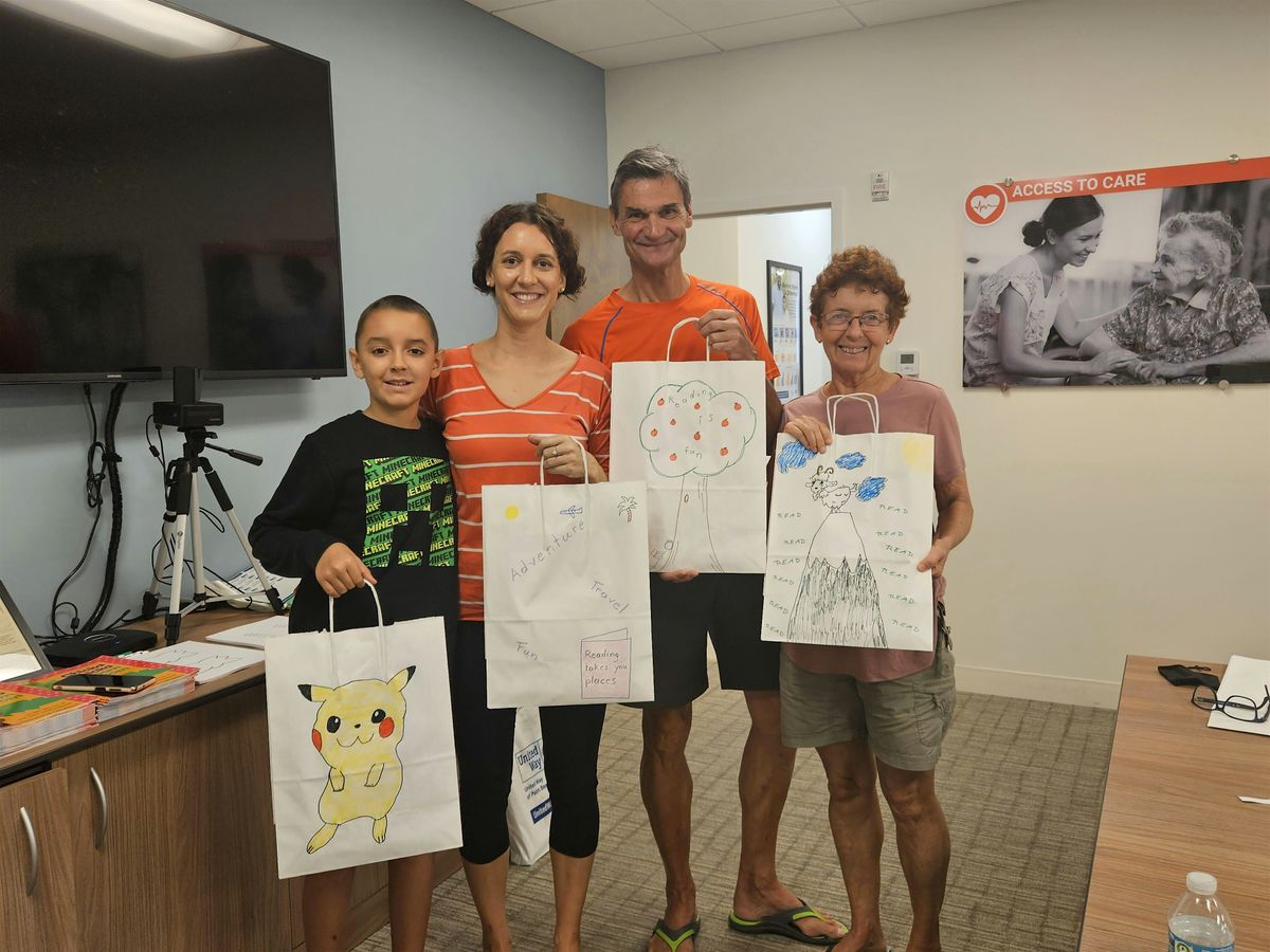 Family Volunteer Day - Literacy Kits Project