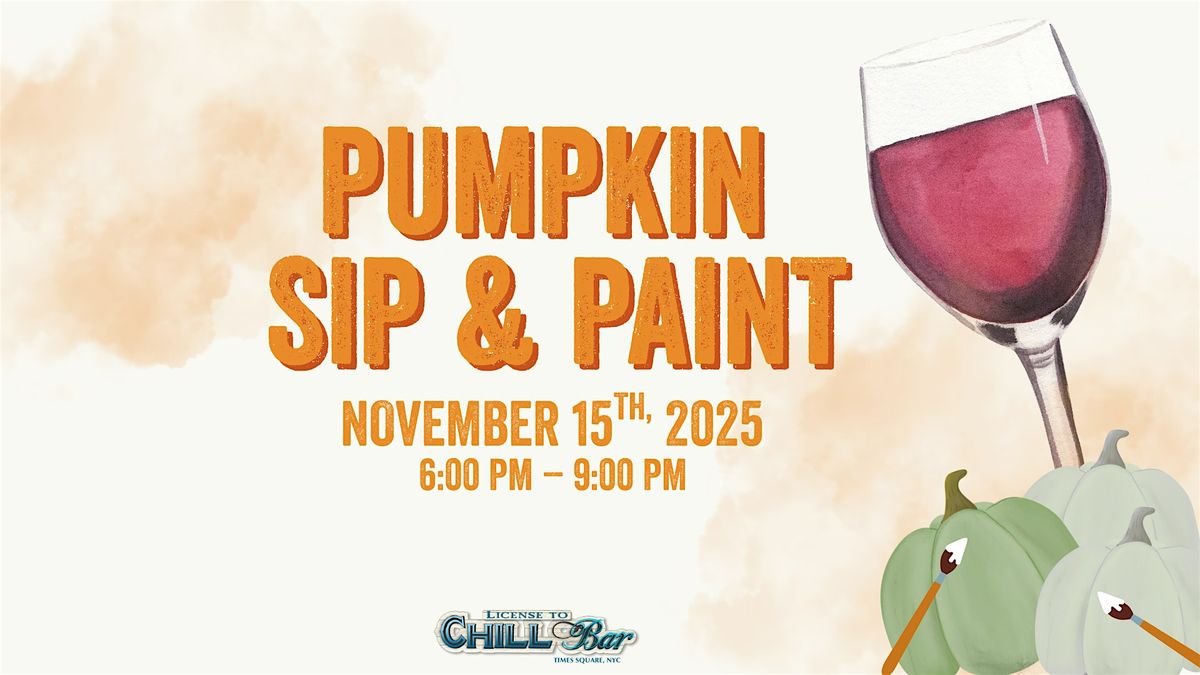 Pumpkin Sip & Paint Night at Margaritaville Resort in Times Square