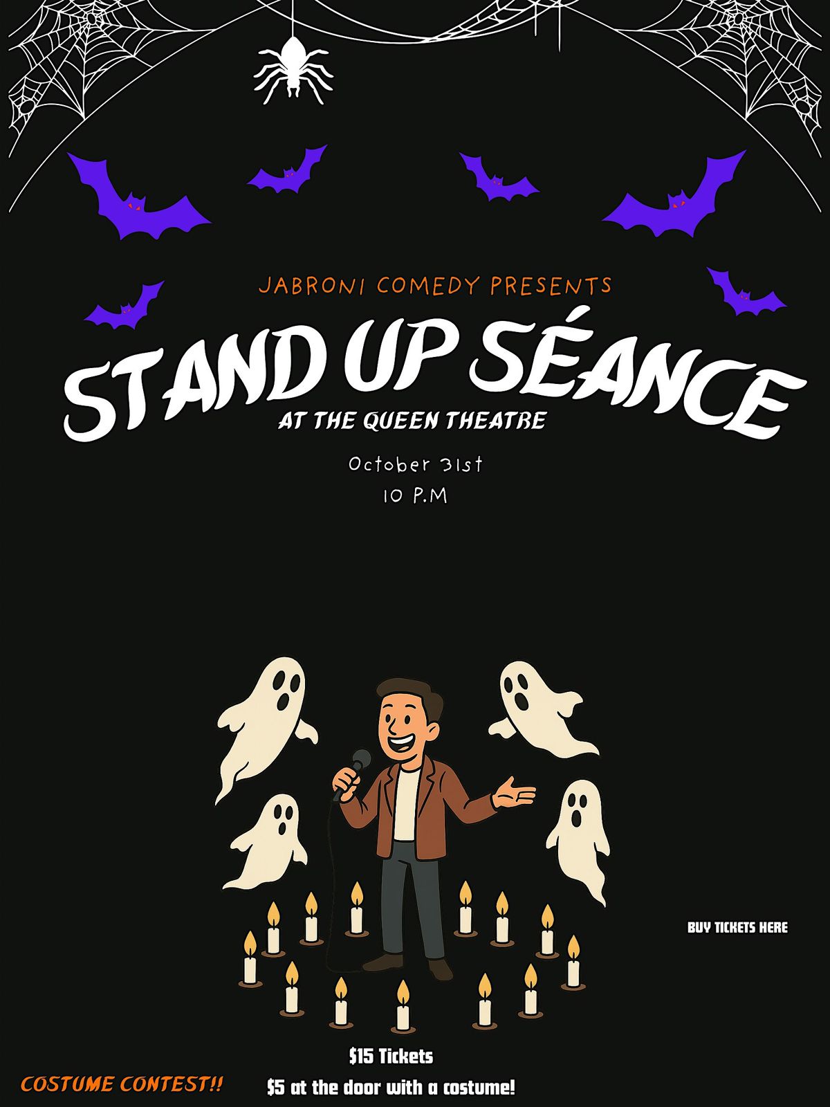 Stand Up S\u00e9ance: A Haunted Night Of Comedy!