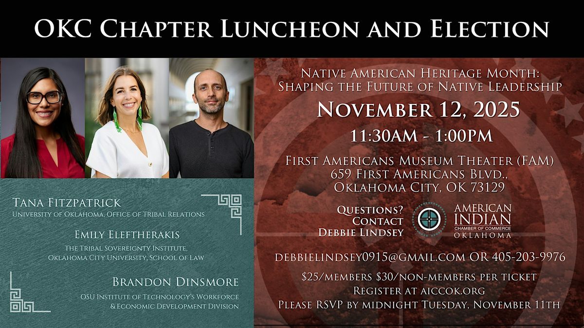 OKC Chapter Luncheon and Election